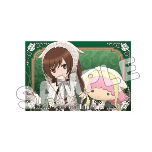 『ローゼンメイデン×サンリオキャラクターズ』アクリルブロック 翠星石×リトルツインスターズ(ララ)